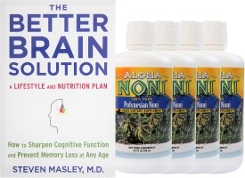 Dr. Masley Book Special - Regular Aloha Noni Juice